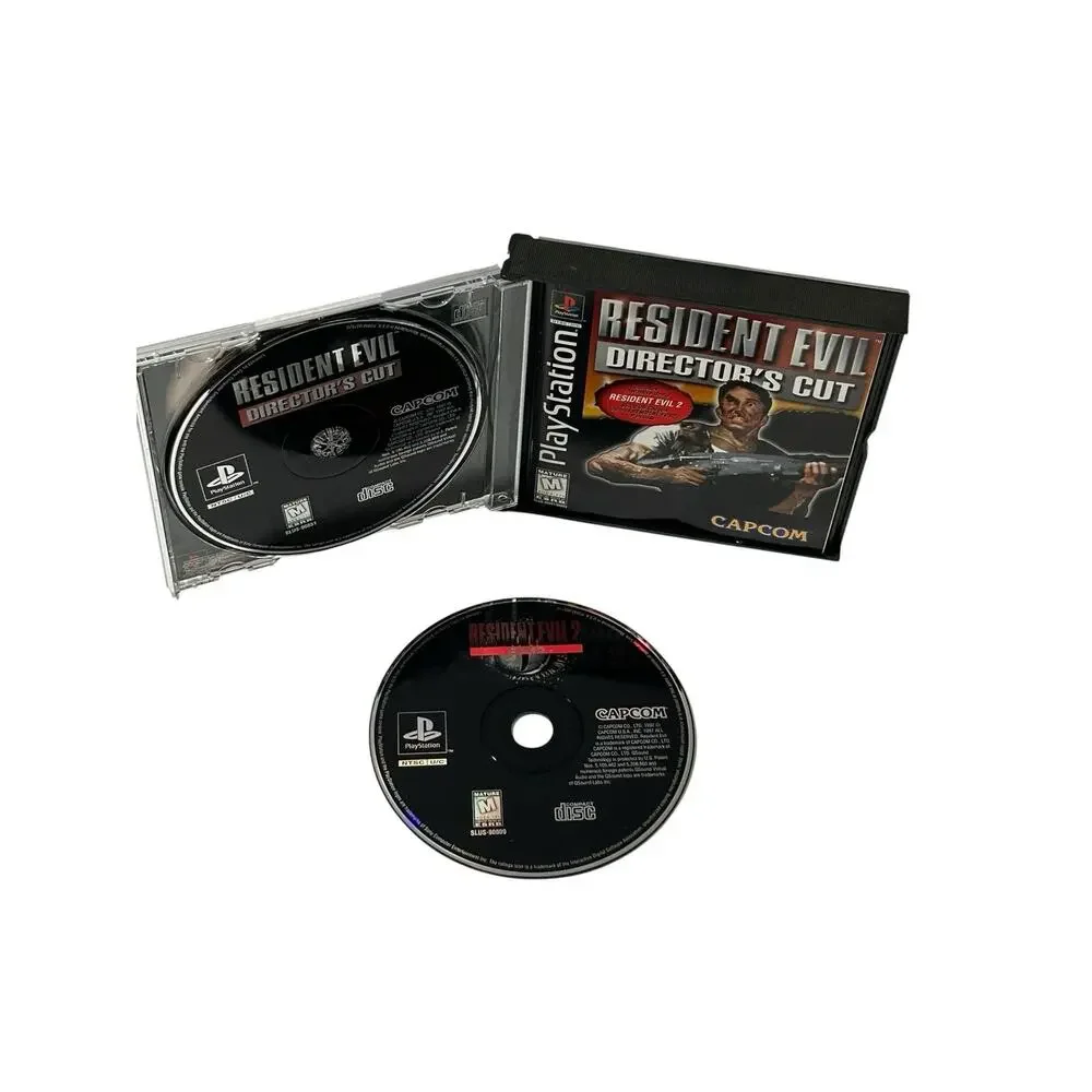 Resident Evil Director's Cut (PlayStation 1 PS1) CIB w/ Reg Card - Excellent